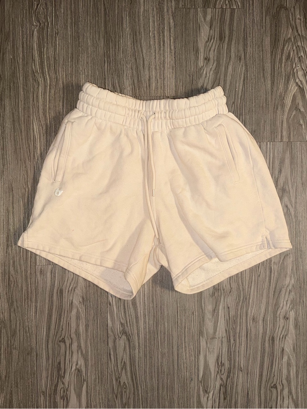 Thirty Years Beige Sweat Shorts Womens Size XS Activewear Causal Lounge